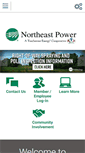 Mobile Screenshot of northeast-power.coop